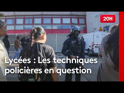 Lycées : Les violences entre les forces de l'ordre et manifestants s'intensifient