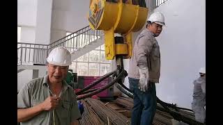 การทดสอบการรับน้ำหนักของเครน 80t|Crane load test 80t|