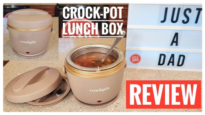 Introducing the Crockpot™ CP GO™ Electric Lunch Box 