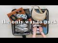 Minimal travel capsule  pack with me for 2 weeks in a carryon only 