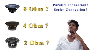 Explain 2, 4, 8 Ohm Speakers and Parallel, Series Connection | Tamil | M42 TECH