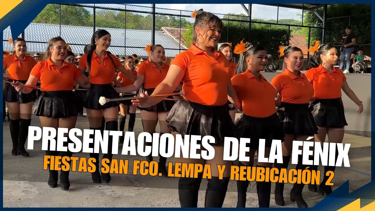 Presentaciones completas de la Fénix Music Band en fiestas de Lempa y Reubicación 2