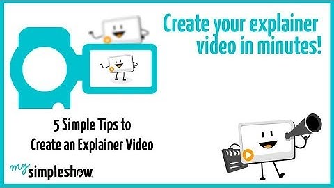 Explainer Video Creation Tool