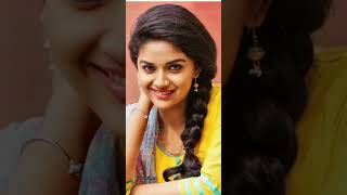 Keerthy Suresh In Yellow Dressmanjal Meham Shivan Channel.