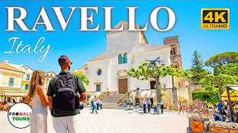 Ravello, Italy Walking Tour 🇮🇹 | Villa Cimbrone, Villa Rufolo & the Terrace of Infinity | 4K