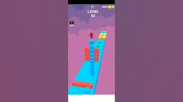 Cube stacker surfer epic Android and iOS gameplay level 52