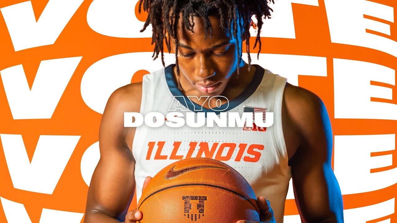 Ayo Dosunmu Illinois jersey