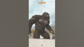 GODZILLA VS KING KONG #shorts #warzone #gaming