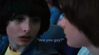 Mike Wheeler putting the moves on Will (Stranger Things 3 • Byler)