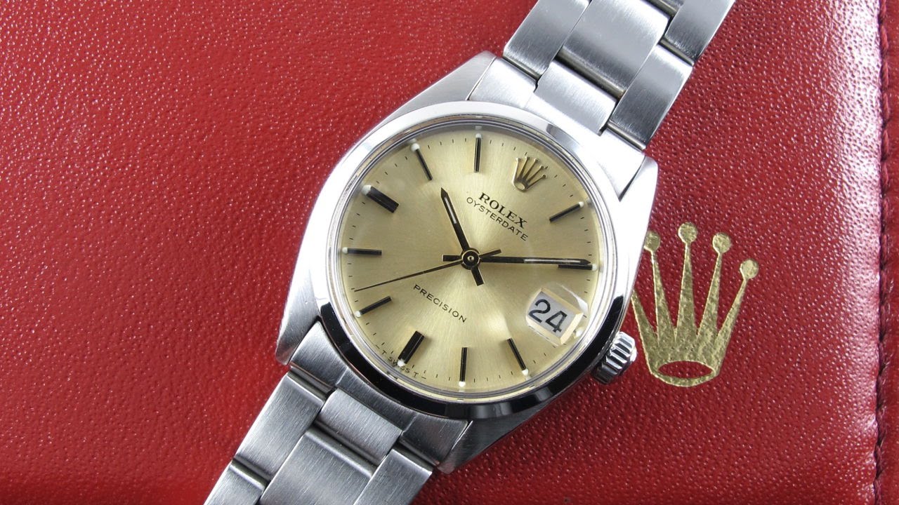 rolex vintage oysterdate precision