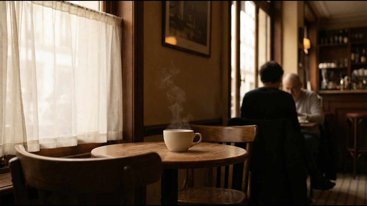 Paris Cafe Morning Ambience | Warm Coffee After a Long Night | 3 Hours