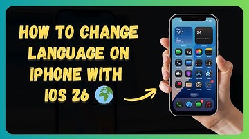 How to Change Language on iPhone with iOS 26 🌍 (step-by-step for beginners)