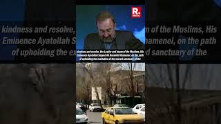 Iranian TV anchor breaks down while announcing Khamenei's death