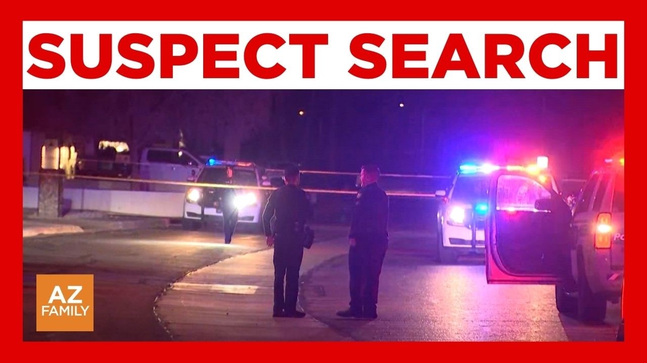 Police search for suspect after north Phoenix shooting - YouTube