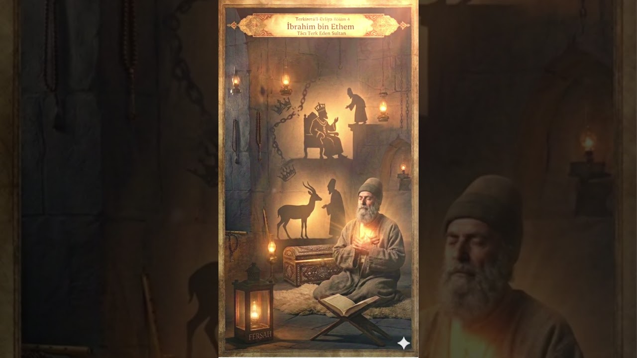 Tezkiretü'l-Evliyâ 4. Bölüm: İbrahim bin Ethem Tâcı Terk Eden Sultan #İbrahimEthem #TezkiretülEvliya
