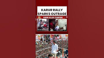 Karur Rally Sparks Outrage: Deadly Stampede Triggers Public Anger and Political Blame #vijayrally