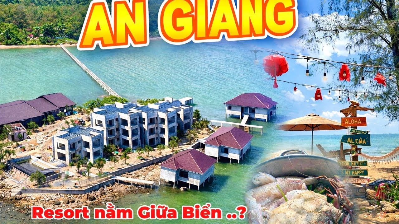 Đôc Đáo Khách Sạn Giữa Biển Độc Lạ Ít Người Biết Ở An Giang | Về Hà Tiên Ăn Hải Sản Giá Rẻ 