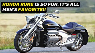 Honda Rune How this motorbike can be liked by many people, this turns out to be the reason