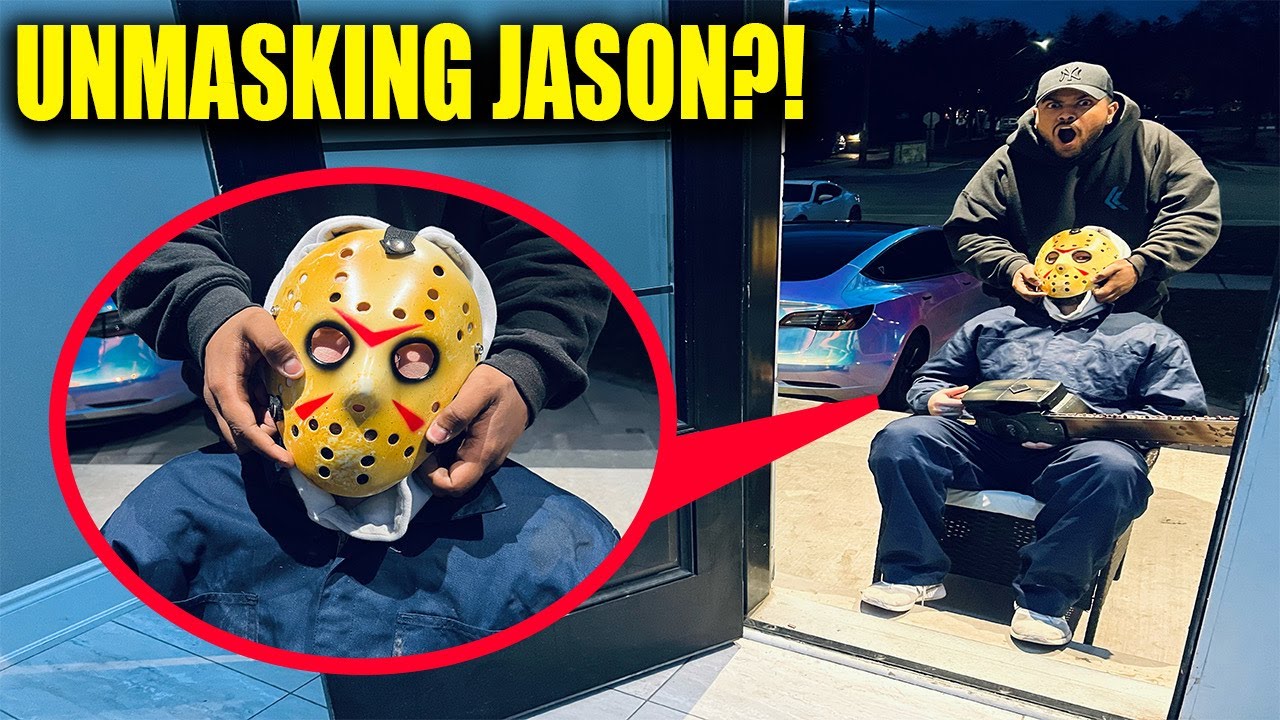 I UNMASKED JASON VOORHEES AT STROMEDY'S HOUSE!!! ( SECRET REVEALED