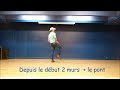 Down to one  explications  de laurent nicolas  danse country eagles line dancers