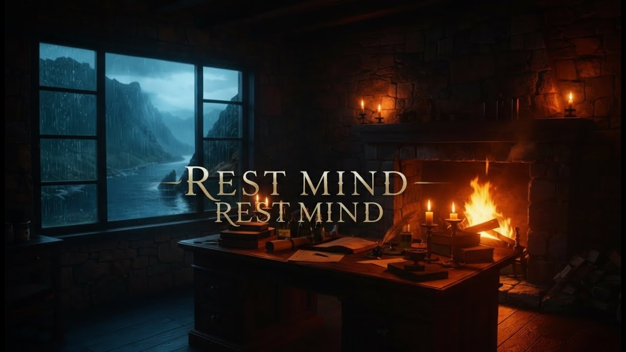 Rain Ambience & Flamenco Guitar for Deep Sleep and Emotional Healing