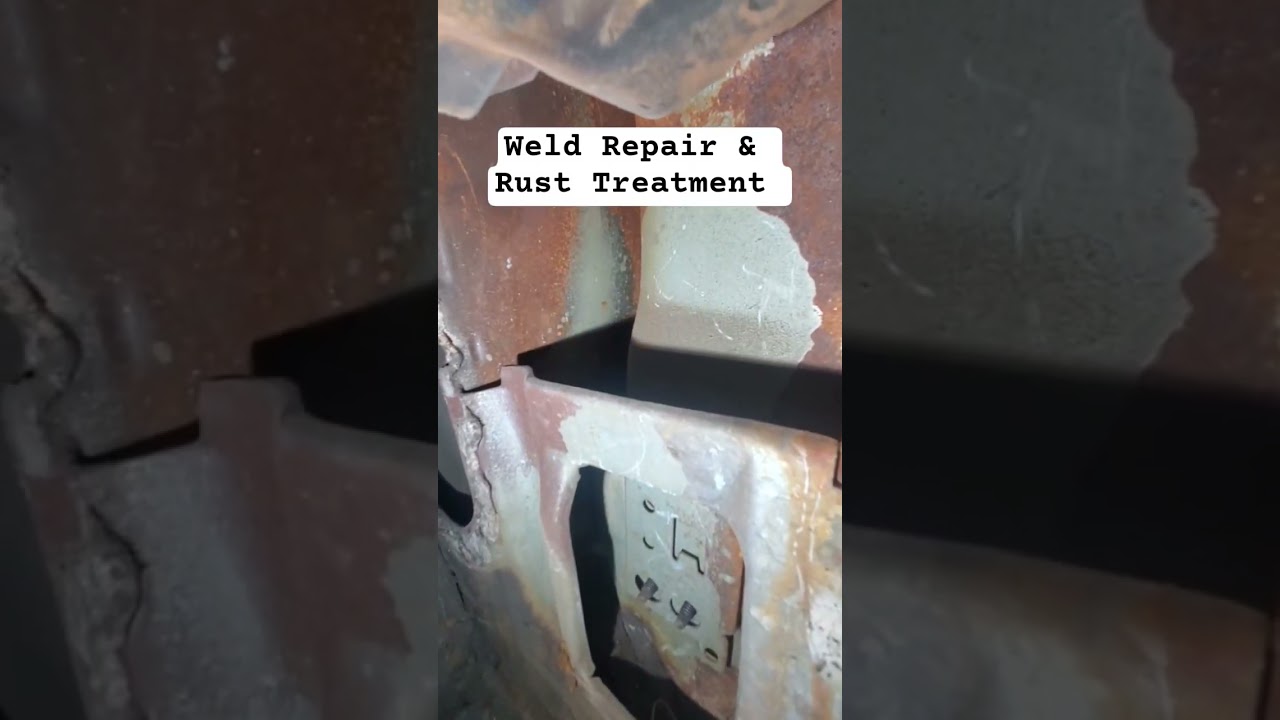 Weld Repair & Rust Treatment #nova #carbuild #diy