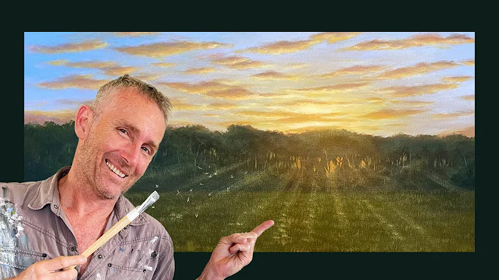 Full Tutorial! Let's paint this landscape together | in studio with Mark Waller - DayDayNews