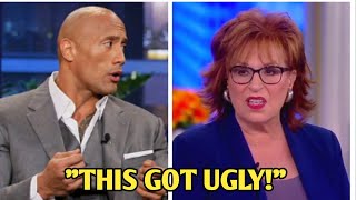 Dwayne johnson finally breaks silence — chaos erupts on the view