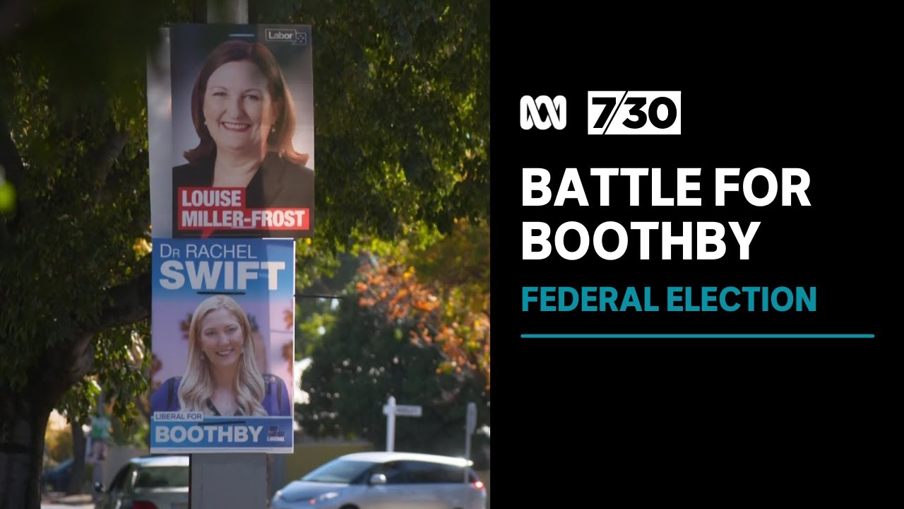 The fight for the marginal seat of Boothby | 7.30