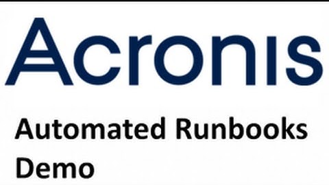Automated Runbooks demo