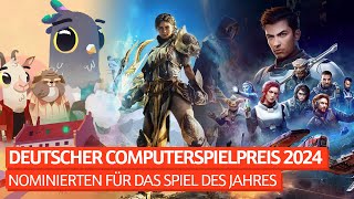 Deutscher Computerspielpreis 2024 - Das sind die Nominierten für das Spiel des Jahres | SPECIAL