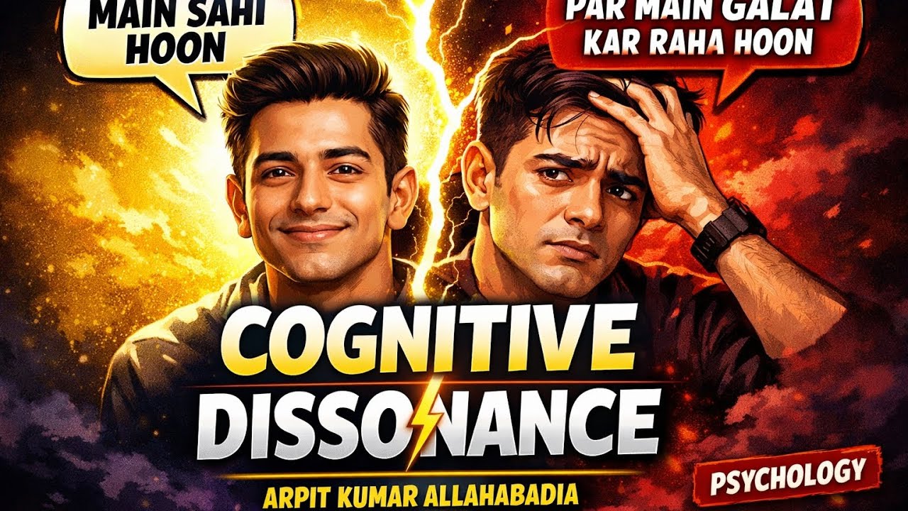 Cognitive Dissonance Explained: Soch vs Reality Ki JungJab Dimag Confuse Ho Jaye – Cognitive 