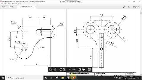 CATIA Sketcher Exercise - Sketch 7
