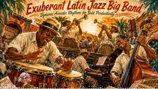 Exuberant Latin Jazz Big Band 🎺 Dynamic Acoustic Rhythms for Bold Productivity