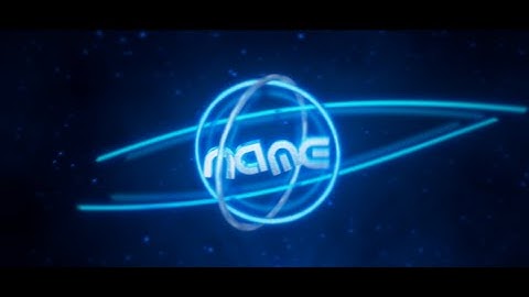 Blue Glowing Intro Template By Shockzz