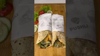 Paneer Tikka Wrap 😋🌮 Subway styled homemade #shorts #viral #asmr #youtubeshorts Wealth