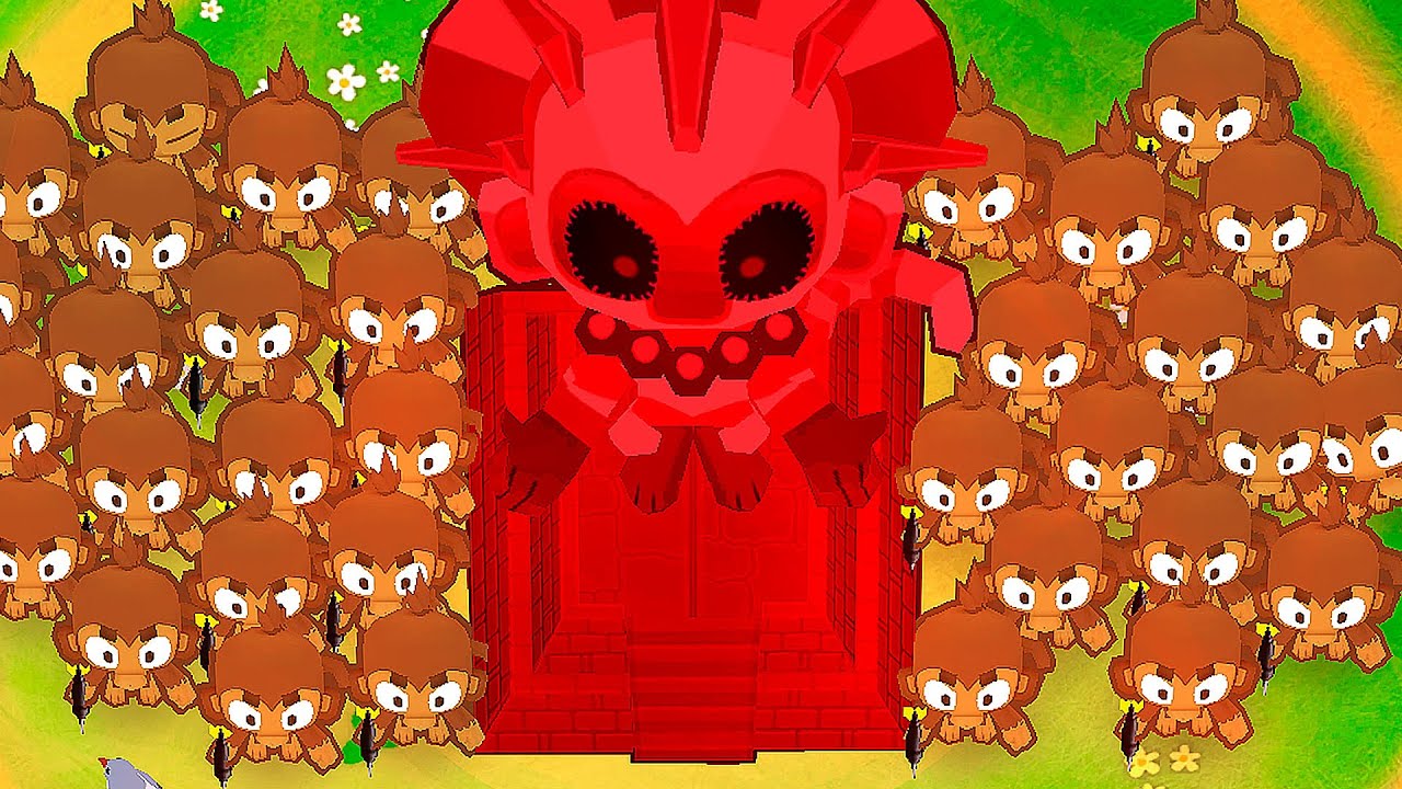 NAJBARDZIEJ PRZEKLĘTA MAŁPKA w BLOONS TD 6 (CURSED SUPER MONKEY)