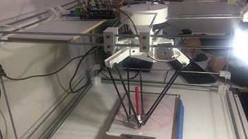 DELTA ROBOT at 380 mm/s for linear and circular motion