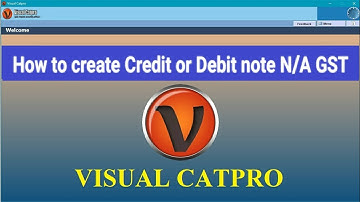 How to create Debit or Credit note whenever GST is not applied