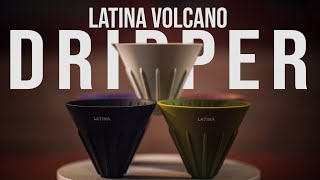 V60 coffee dripper reversible Latina Volcano bonus kertas saringan kopi