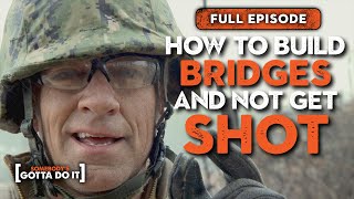 Mike Rowe Avoids Gunfire And Builds A Bridge W The Seabees   Episode  Somebodys Gotta Do It