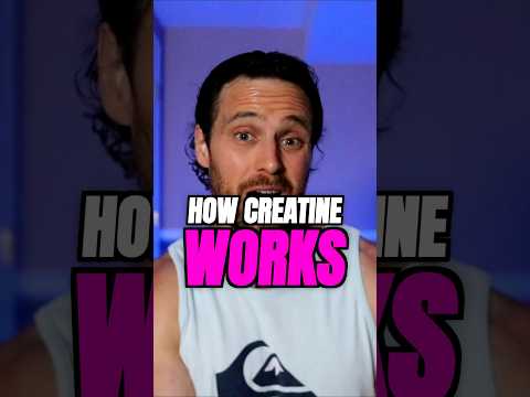 How Creatine Works...#creatine #longevity