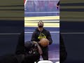 This view of Marcus’ pregame trick shot 🔥