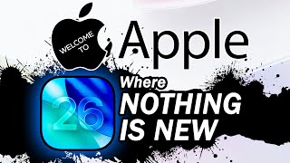 iOS 26 - NOTHING IS NEW  - The year of How much can apple copy? WWDC25 🍎