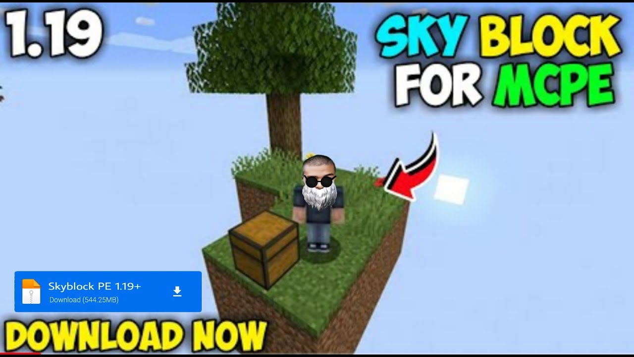 (1.19+) How to download Skyblock map in Minecraft Pocket Edition ...