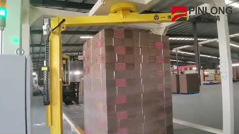 Robot Palletizer System inline FFG Solution & Wrapping Machine #PackagingMachinery #Robothand #FFG