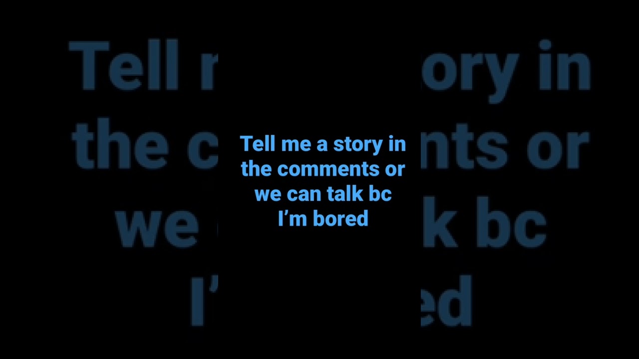 Tell Me A Story In The Comments YouTube tell-me-a-story-in-the-comments-youtube