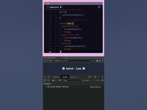 Mastering JavaScript Switch case explained | Youtube Shorts - YouTube