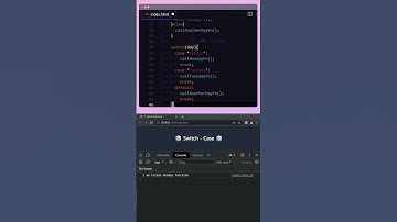 Mastering JavaScript Switch case explained | Youtube Shorts