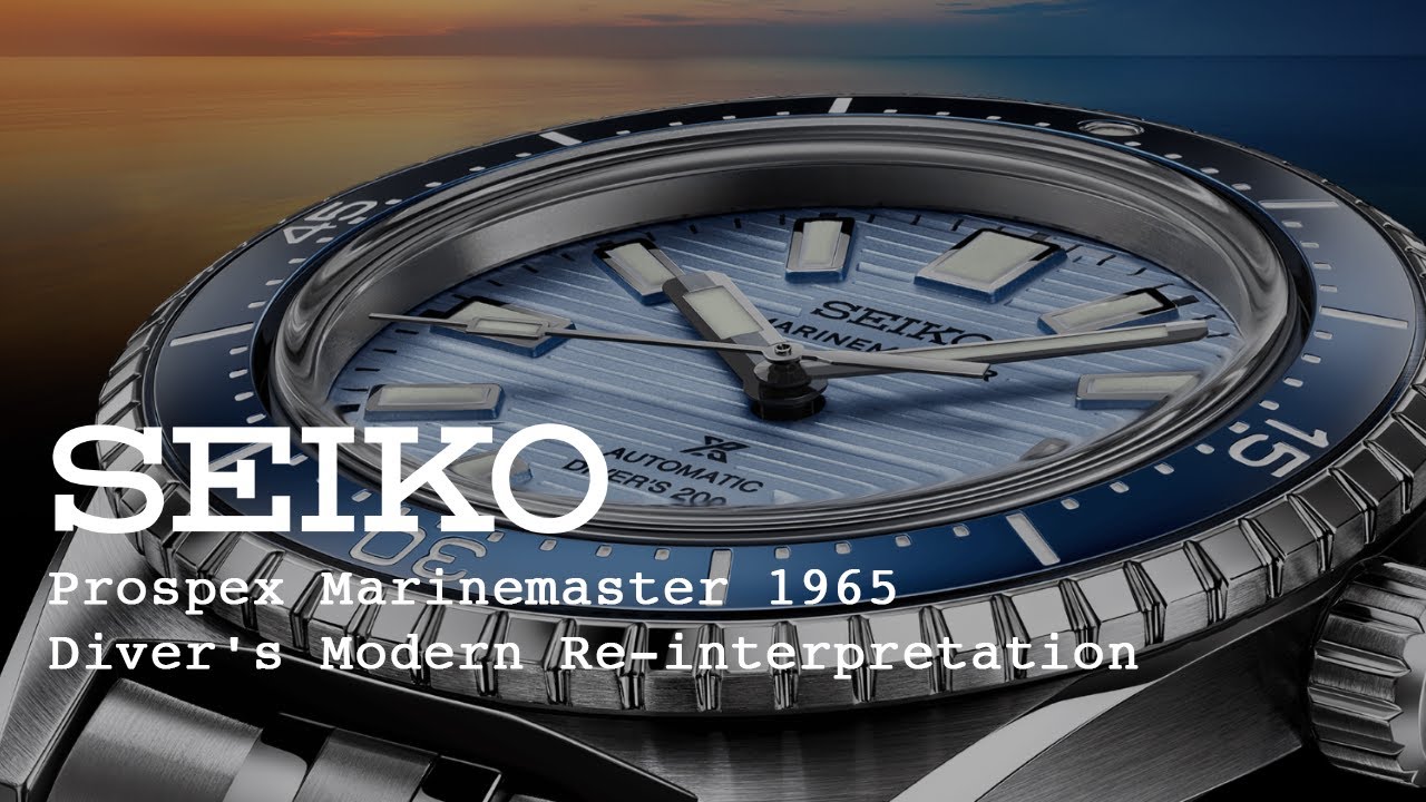 First Look at the Seiko Prospex Marinemaster 1965 Diver's Modern